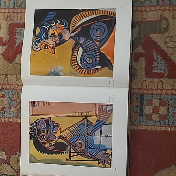 RARE HARDCOVER "PICASSO'S PICASSOS" ART COFFE TABLE BOOK - Picture 7 of 16